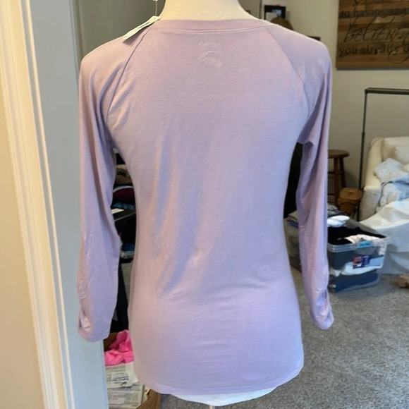 GapBody 3/4 sleeve/raglan sleeve tee, NWT - Picture 4 of 6